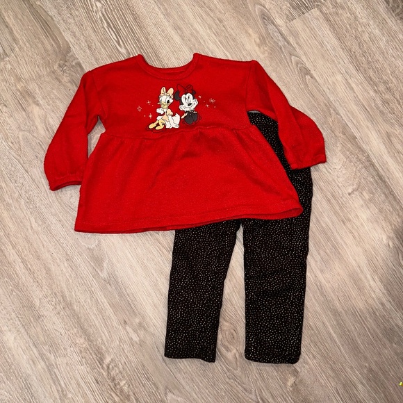 Disney Minnie Mouse Baby Girl Winter Outfit 18-24months - Picture 1 of 4